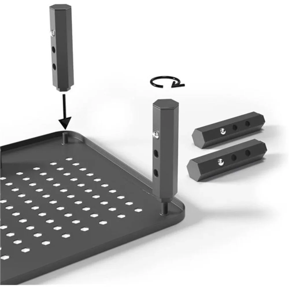 Back Saver Monitor Stand for Desk - 2 Pack Monitor Riser - Picture 4 of 7
